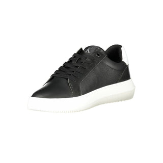 Calvin Klein Black Polyester Sneaker