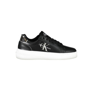 Calvin Klein Black Polyester Sneaker