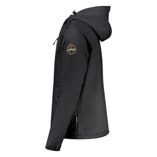 Napapijri Black Recycled Polyester Men Jacket