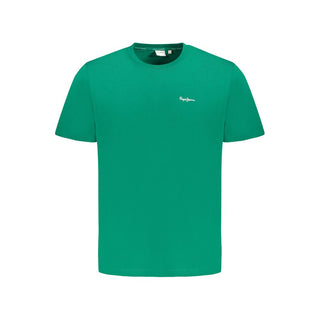 Pepe Jeans Green Cotton T-Shirt