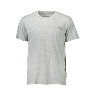 Guess Jeans Brown Cotton Men T-Shirt
