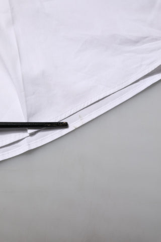 Dolce & Gabbana White Cotton GOLD Long Sleeves Formal Shirt