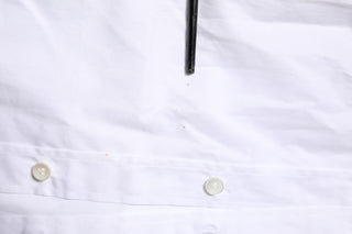 Dolce & Gabbana White Cotton GOLD Long Sleeves Formal Shirt