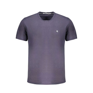 Calvin Klein Blue Cotton T-Shirt