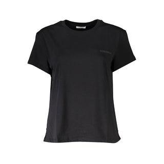 Patrizia Pepe Black Cotton Women T-Shirt