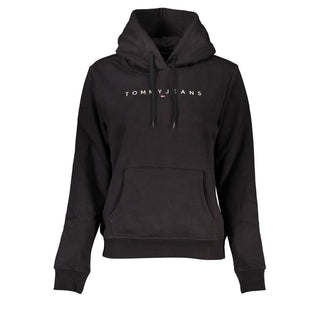 Tommy Hilfiger Black Cotton Women Sweater