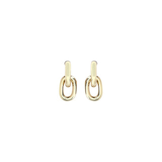 Rabanne Double XL Link Earrings