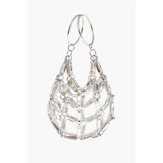 Dsquared² Rhinestoned NET Jewel Clutch