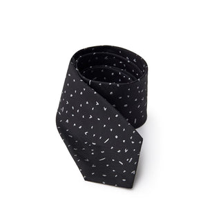 Jil Sander Black Silk Ty