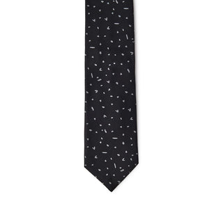 Jil Sander Black Silk Ty