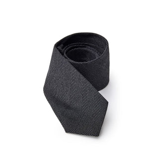 Jil Sander Black Silk Ty