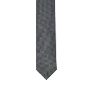Jil Sander Gray Silk Ty
