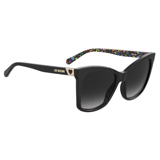 Love Moschino Black Acetate Sunglasses