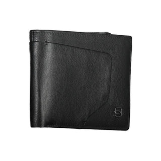 Piquadro Black Leather Men Wallet