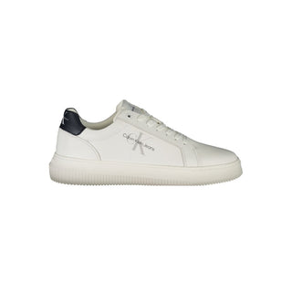 Calvin Klein White Leather Men Sneaker