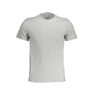 Guess Jeans Brown Cotton Men T-Shirt