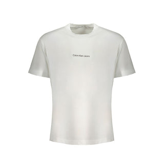 Calvin Klein White Cotton T-Shirt