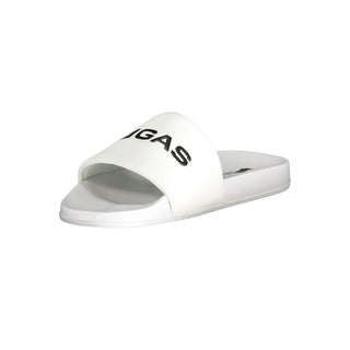 Gas White Polyester Men Sandal