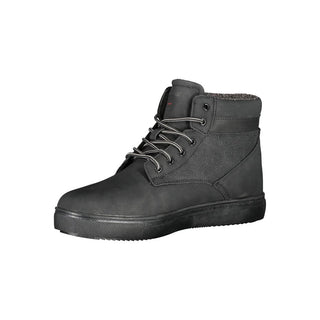 Carrera Black Polyester Men Boot