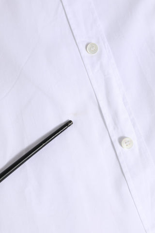 Dolce & Gabbana White Cotton GOLD Long Sleeves Dress Shirt