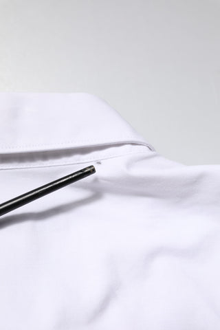 Dolce & Gabbana White Cotton STAFF Long Sleeves Formal Shirt