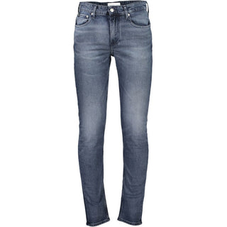 Calvin Klein Blue Cotton Jeans Denim