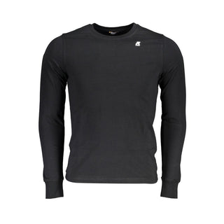 K-WAY Black Cotton Men T-Shirt