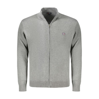 Norway 1963 Brown Polyester Mens Cardigan