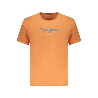 Pepe Jeans Orange Cotton T-Shirt