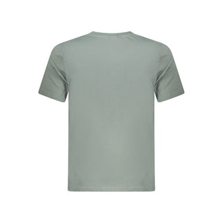 North Sails Green Cotton Men T-Shirt