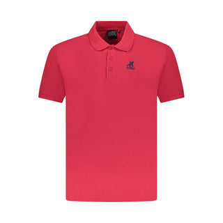 U.S. Grand Polo Red Cotton Men Polo Shirt