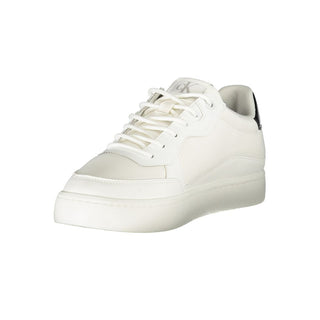Calvin Klein White Polyester Men Sneaker