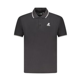 U.S. Grand Polo Black Cotton Men Polo Shirt