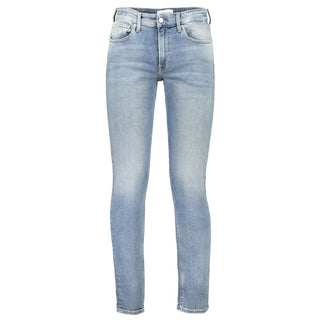 Calvin Klein Blue Cotton Jeans Denim