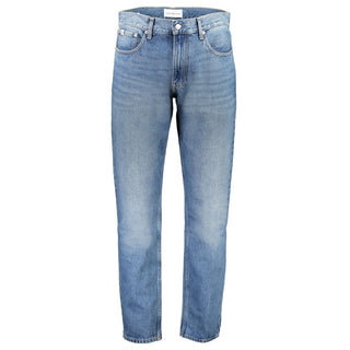 Calvin Klein Blue Cotton Jeans Denim