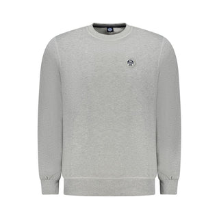 North Sails Brown Cotton Men Sweater