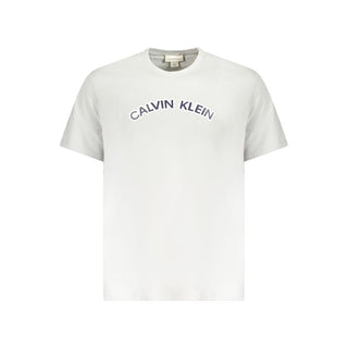 Calvin Klein Brown Cotton Men T-Shirt