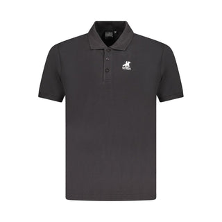 U.S. Grand Polo Black Cotton Men Polo Shirt