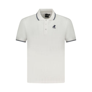 U.S. Grand Polo White Cotton Men Polo Shirt