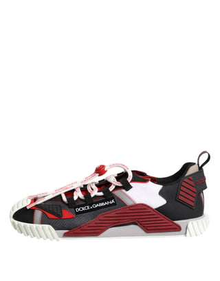 Dolce & Gabbana Multicolor Logo Low Top NS1 Sneakers Shoes