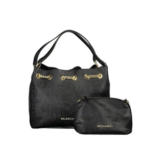 Mario Valentino Black Polyethylene Handbag