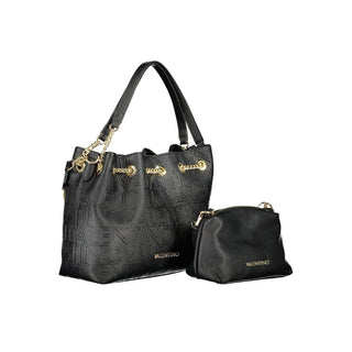 Mario Valentino Black Polyethylene Handbag