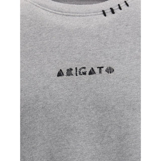 Axel Arigato Gray Cotton Sweatshirt