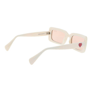 Guess Beige Unisex Sunglass