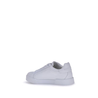 Dolce & Gabbana White Rubber Low Top Sneakers