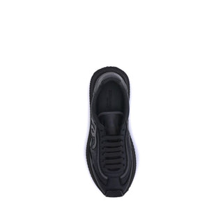 Dolce & Gabbana Black Fabric Low Top Sneakers