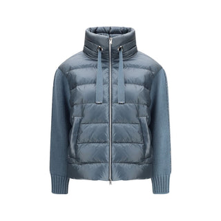 Herno Down Jacket with wool sleeves