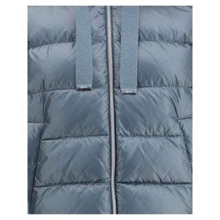 Herno Down Jacket with wool sleeves