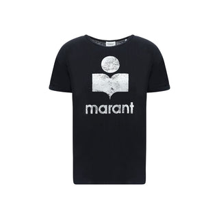 Marant Etoile Black Linen T-Shirt