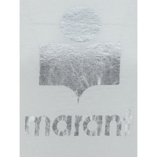Marant Etoile White Linen T-Shirt